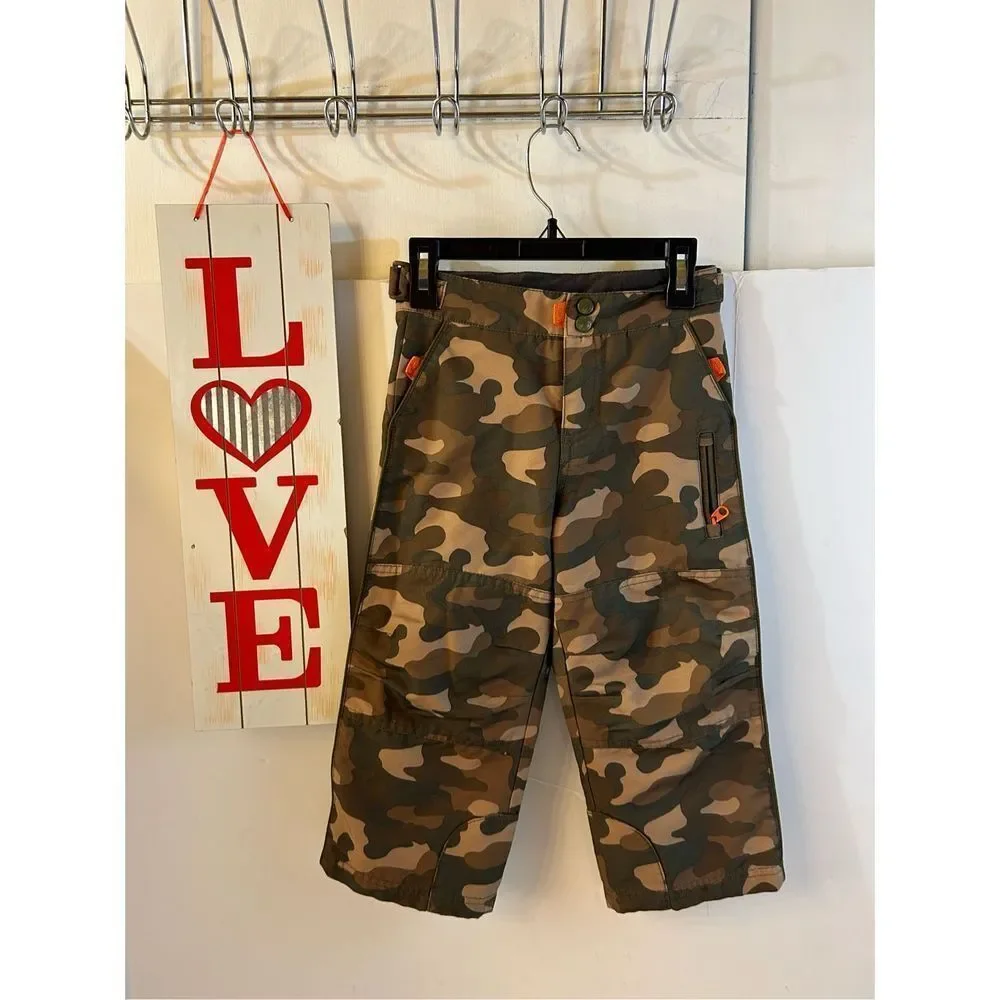 Oshkosh pant’s camouflage 4t lined rn#96367 adj.‎ waist